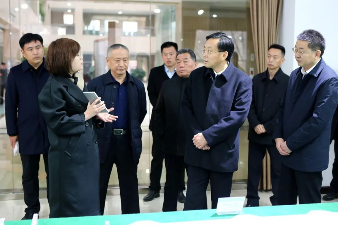 鄒平市委副書記、代市長張謙一行來山東三星集團(tuán)調(diào)研
