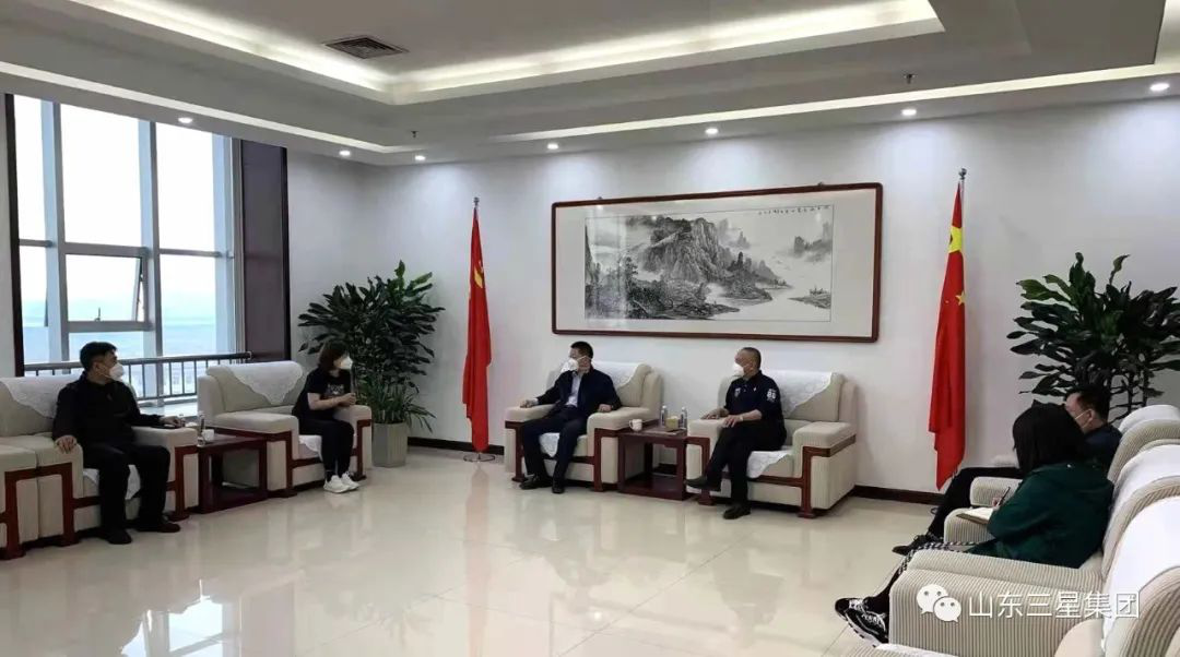 鄒平市委常委、宣傳部長，副市長商獻(xiàn)文到山東三星集團(tuán)調(diào)研疫情防控和生產(chǎn)經(jīng)營情況