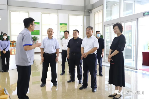 濱州市人民檢察院黨組書記、檢察長王體功來山東三星集團調(diào)研