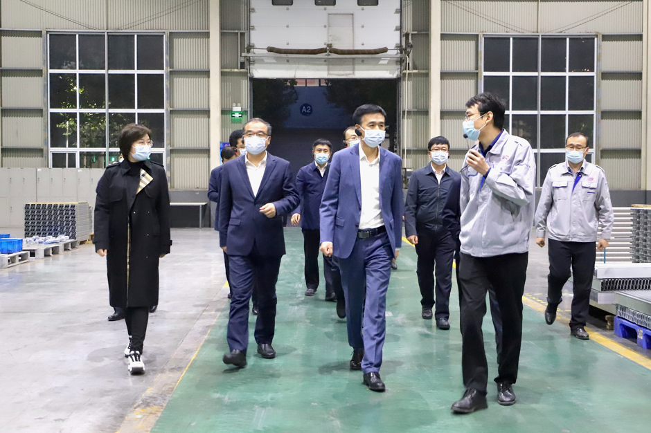 濱州市委副書記、市長李春田一行來山東三星集團(tuán)調(diào)研